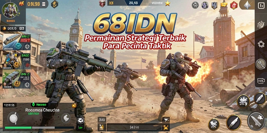 Screenshot gameplay 68IDN yang menunjukkan taktik cerdas dalam strategi.