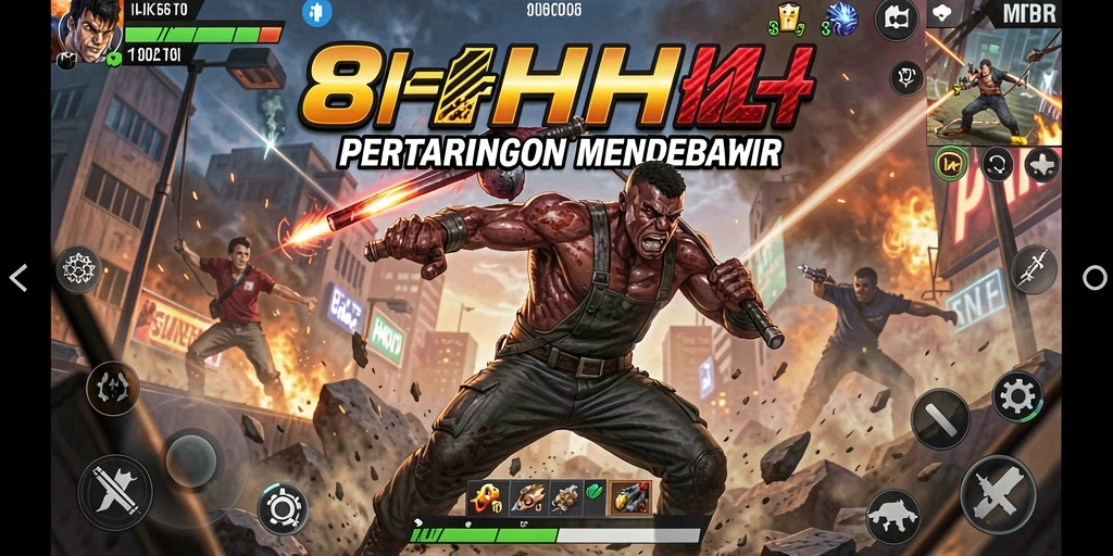 Tampilan gameplay seru dalam <strong>8HHH</strong> yang menegangkan.