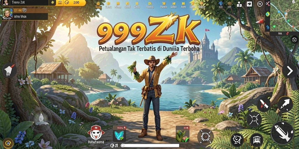 Tampilan gameplay <strong>999ZK</strong> yang memukau dalam dunia terbuka.