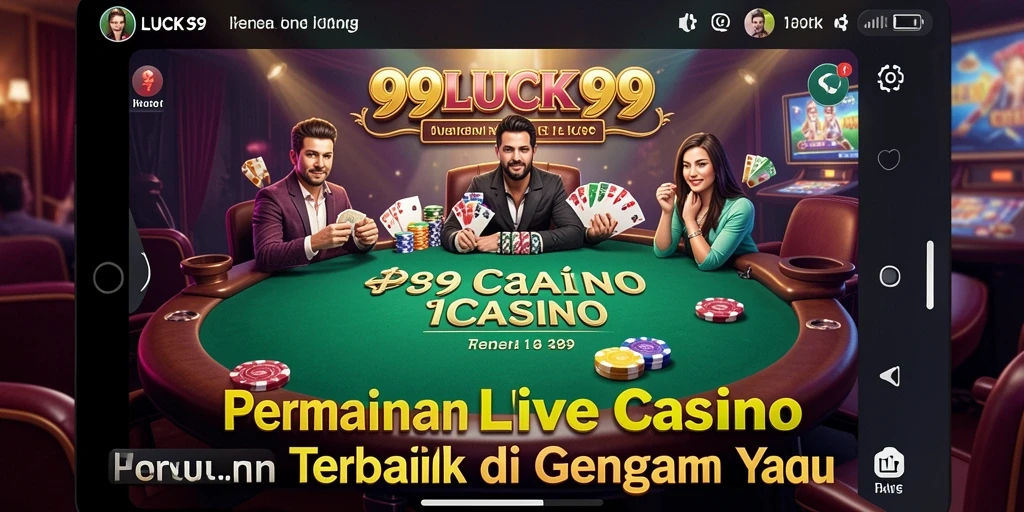 Tampilan gameplay seru di 99LUCK99 Live Casino.