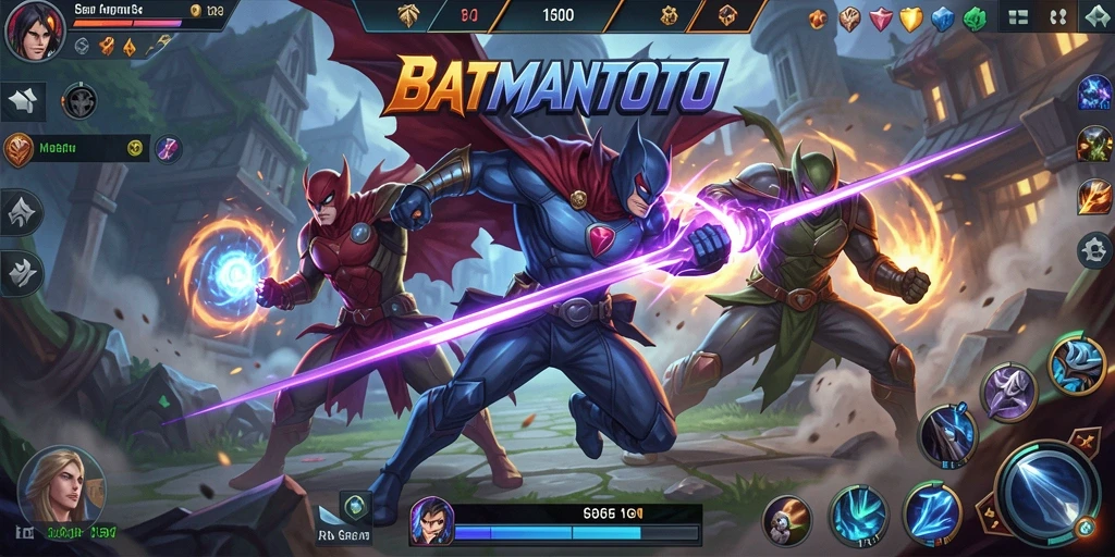Gameplay seru di <strong>BATMANTOTO</strong> dengan pertarungan yang intens.