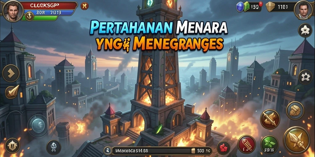 Gameplay COLOKSGP yang menarik dalam aksi Tower Defense.