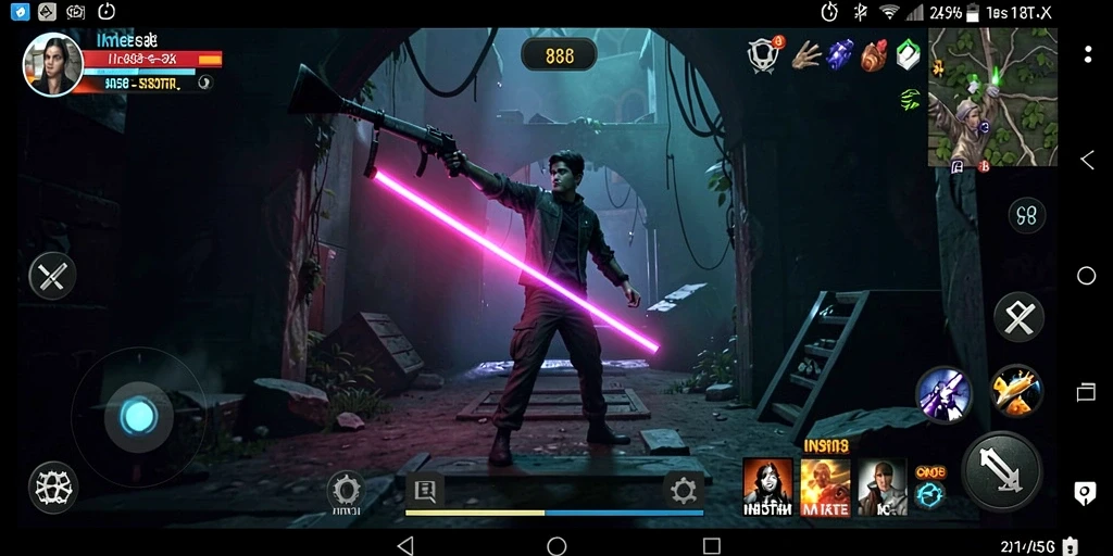Tangkapan layar gameplay IN88 yang menunjukkan suasana Horror yang mencekam.