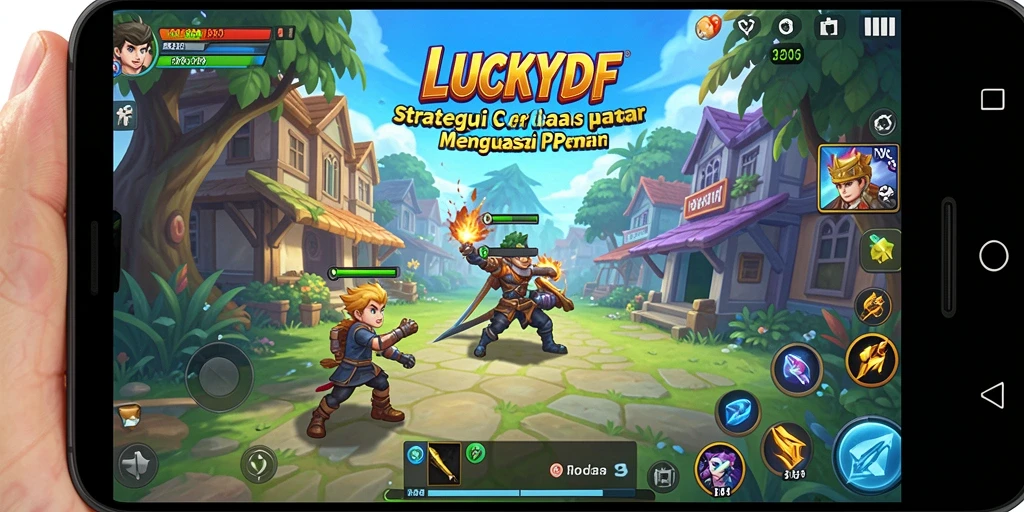 Tangkapan layar gameplay <strong>LUCKYDF</strong> yang menunjukkan taktik strategi menarik.