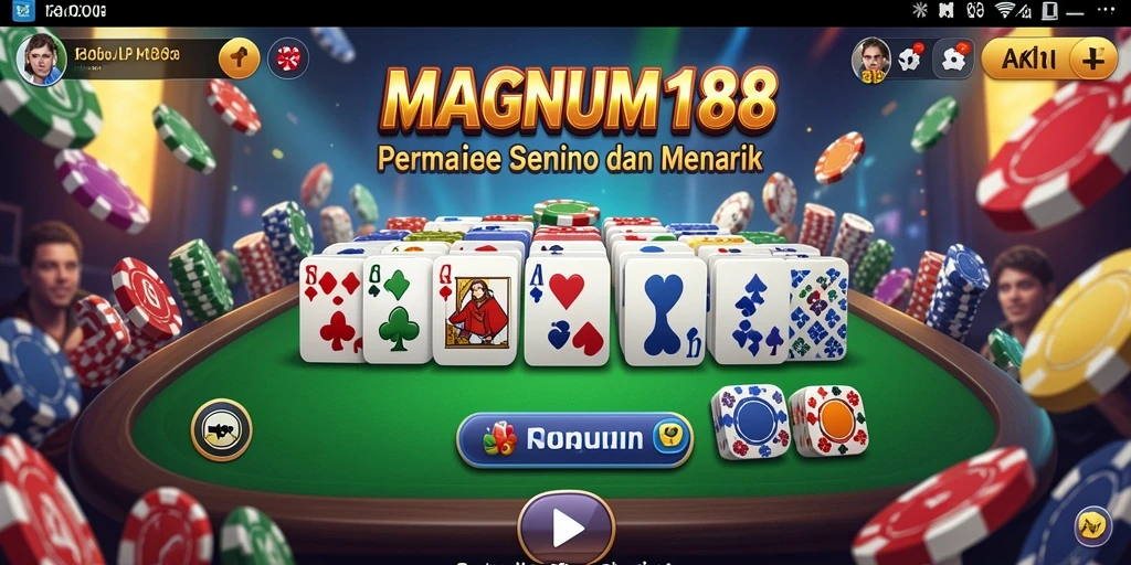 Tampilan menarik dari gameplay MAGNUM188 yang seru.