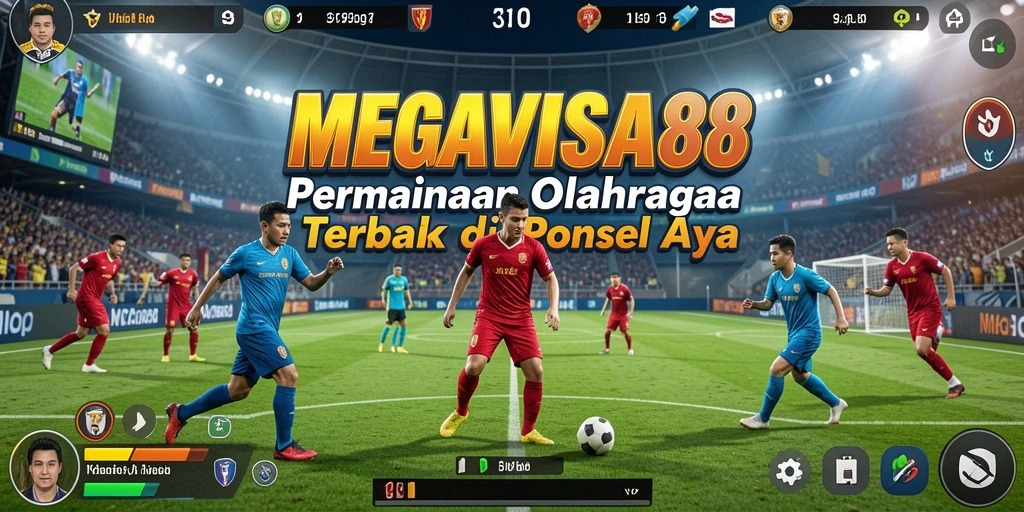 Screenshot gameplay MEGAVISA88 yang menunjukkan aksi olahraga yang mendebarkan.