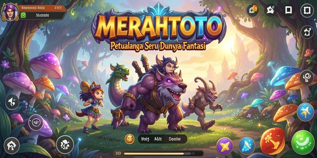 Gameplay seru MERAHTOTO yang penuh petualangan dan tantangan.