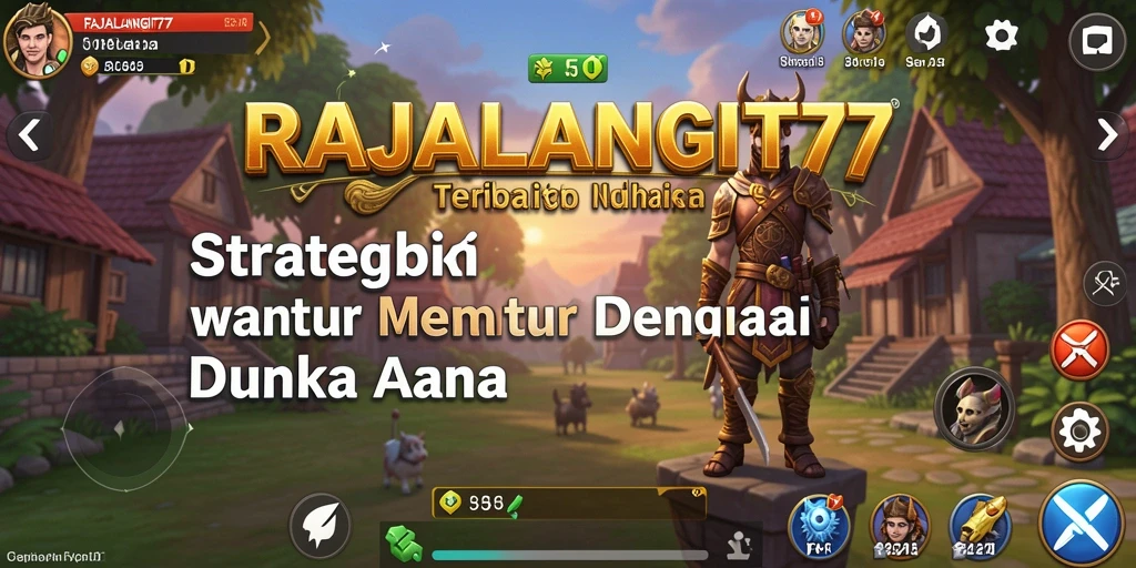 Tampilan gameplay seru di RAJALANGIT77 dengan strategi yang menegangkan.