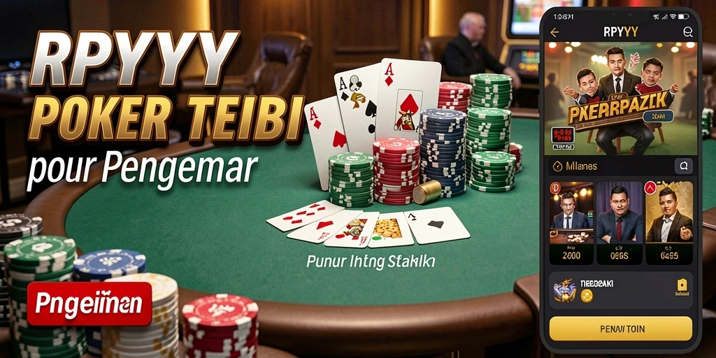 Tampilan gameplay Poker yang menarik dan mendebarkan.