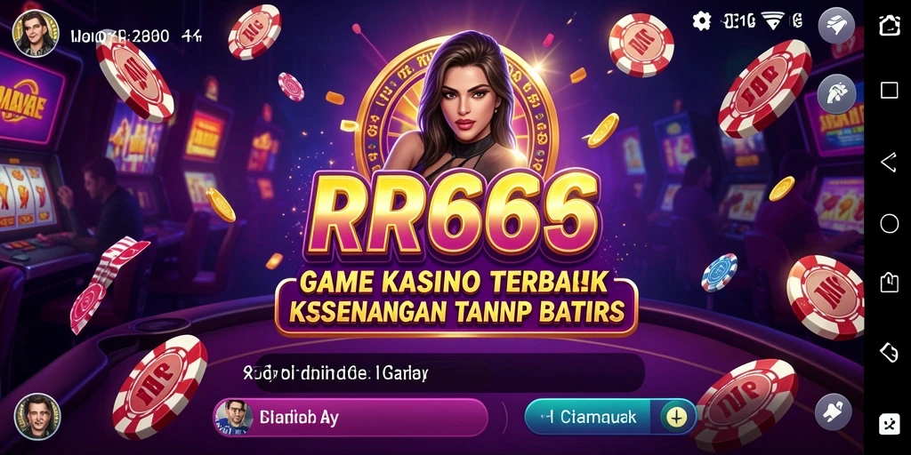 Gameplay seru di RR666 dengan berbagai opsi permainan Kasino.