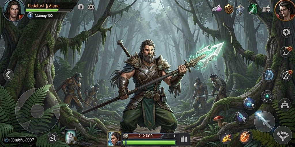 Gameplay SD107 yang mendebarkan dengan grafik menawan.